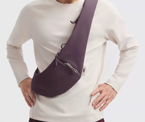 Ultra-Lightweight Unisex Sling Bag: Sleek Crossbody Chest Pack for Sports, Cycling & Phone