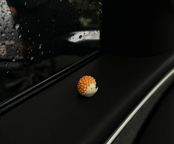 Cute Hedgehog Car Decor - Stress-Relief Dashboard Charm