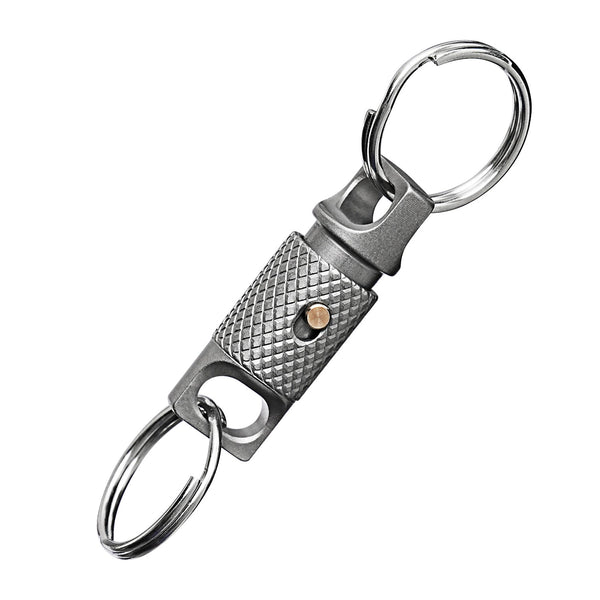 Titanium EDC Keychain - Swivel Lock Mini Ring