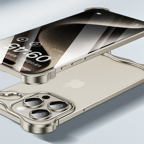 Frameless Aluminum Alloy Phone Case