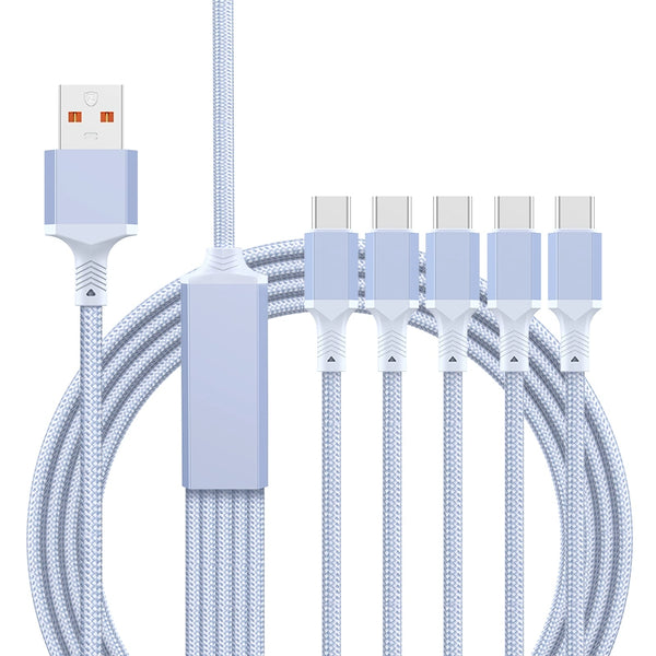 100W Fast-Charge 5-in-1 Data Cable- Power Up