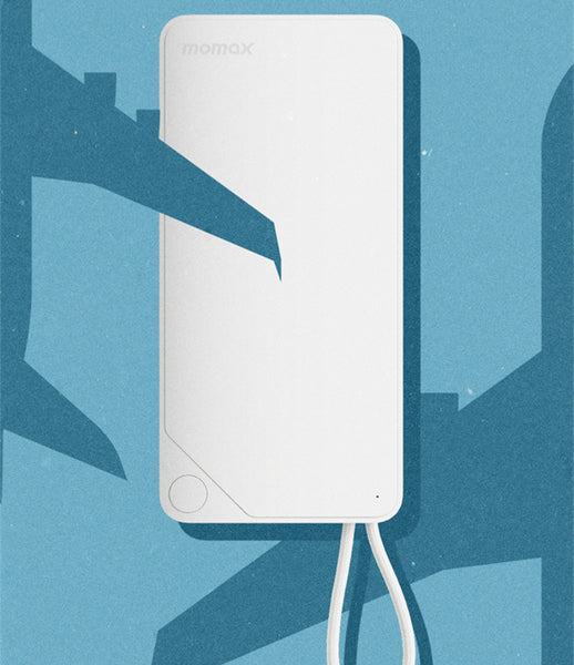 Next-Generation High-Capacity 30W Fast Charging Power Bank with Built-in Cable