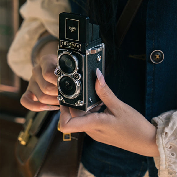 Retro HD Twin-Lens Reflex Portable Mini Camera