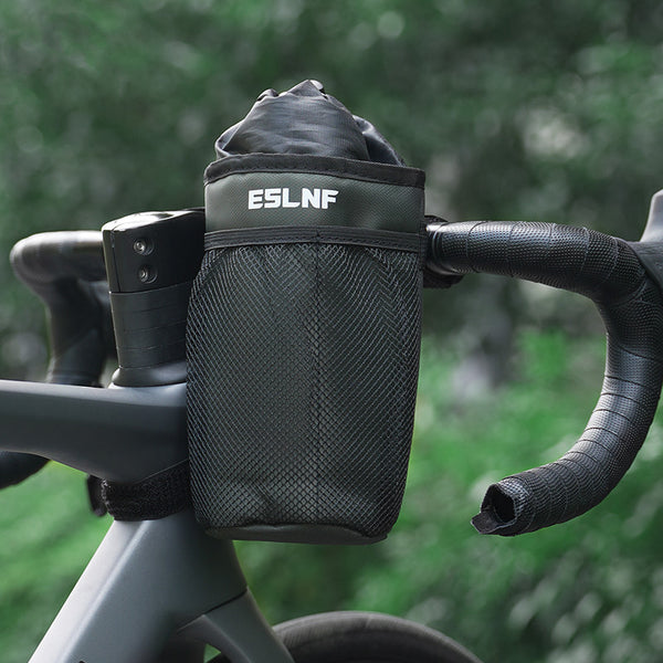 Road and Mountain Bike Front Frame Bag with Water Bottle Holder