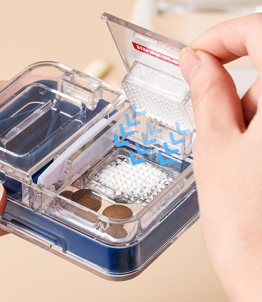Three-In-One Pill Cutter Box