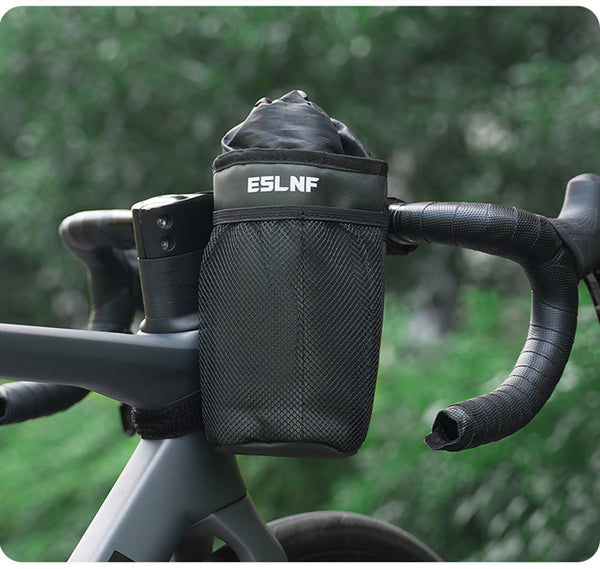 Road and Mountain Bike Front Frame Bag with Water Bottle Holder