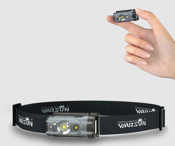 Powerful High-Brightness Sensor Headlamp Clip