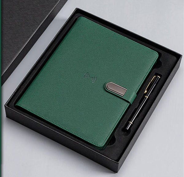 Multifunctional Wireless Charging Notebook Powerbook
