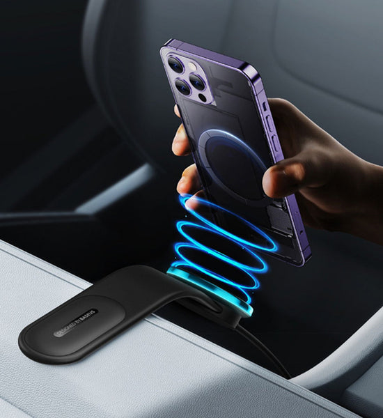 Car-mounted Magnetic Foldable Wireless Phone Holder