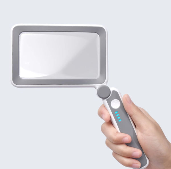 Portable Foldable Handheld Square Magnifying Glass