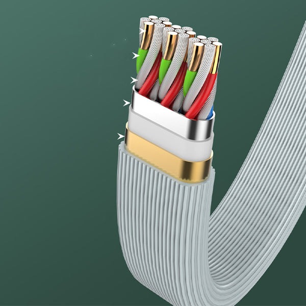 3-in-1 Retractable Data Cable