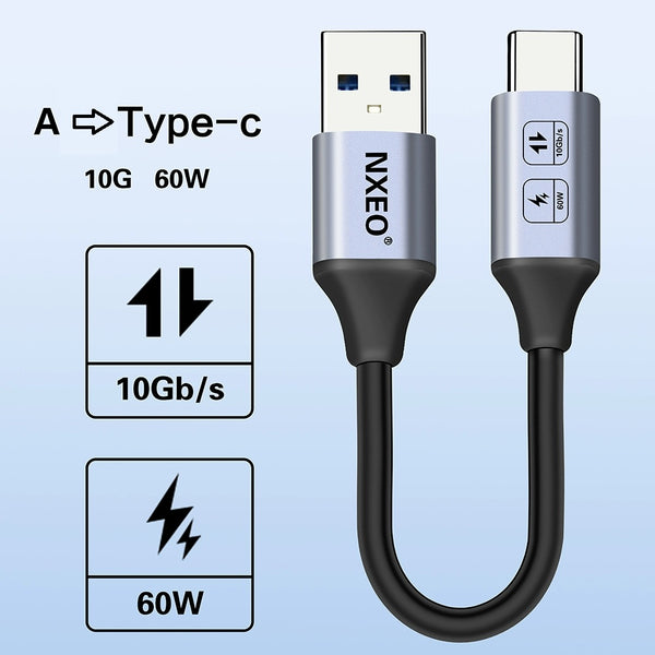 USB to Type-C 3.2 Gen2 Cable: Up to 20Gbps Speed Blaster