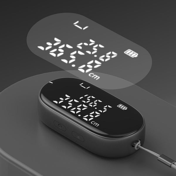 High Precision Roller Wheel Distance Measuring Device For Flat And Curved Surfaces