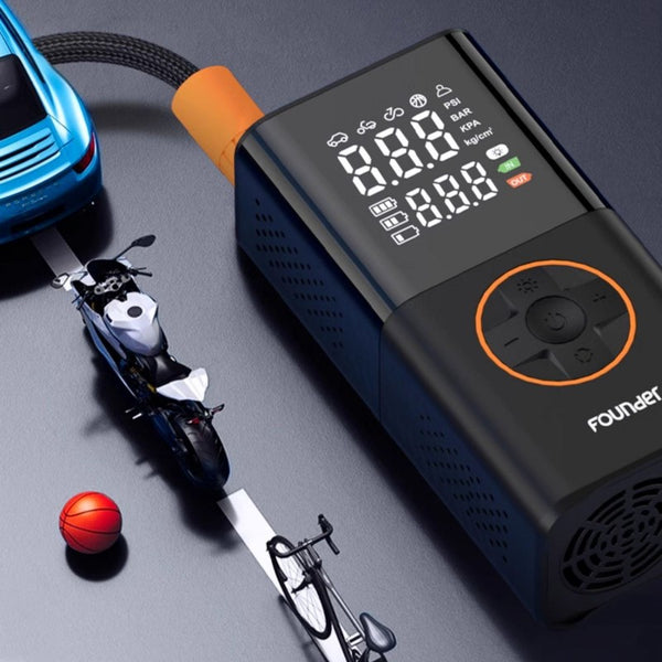 Car Wireless Portable Tire Inflator With Tire Pressure Monitoring