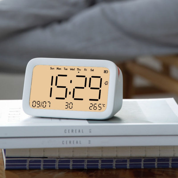 Minimalist Fashionable Smart Electronic Alarm Clock With Night Light