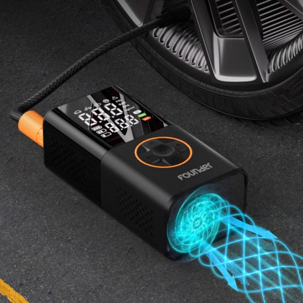 Car Wireless Portable Tire Inflator With Tire Pressure Monitoring