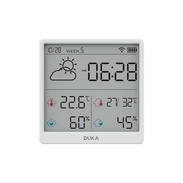 Home Precision Adhesive and Standable Thermohygrometer