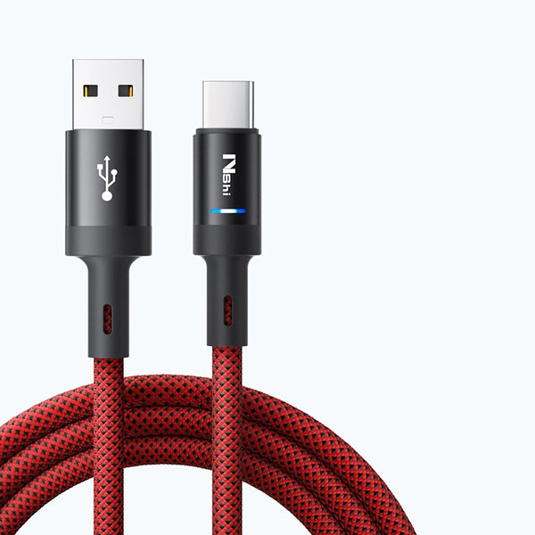 Intelligent Auto Disconnect Type-C Fast Charging Data Cable