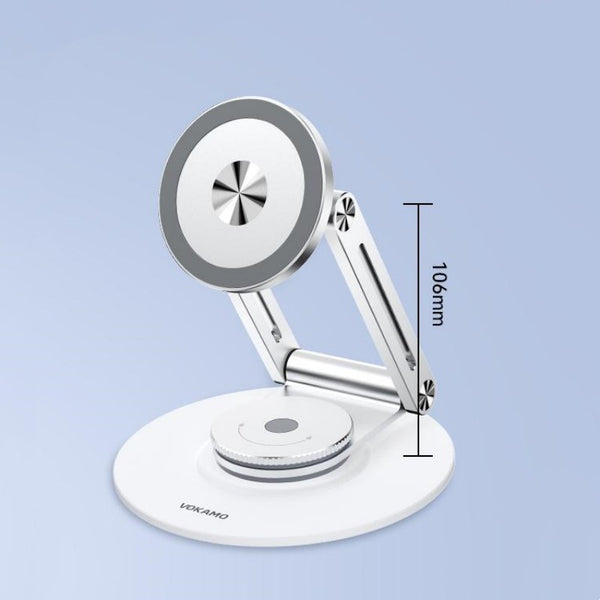 Alloy Magnetic Adsorption Rotating Folding Multi-angle Phone Stand