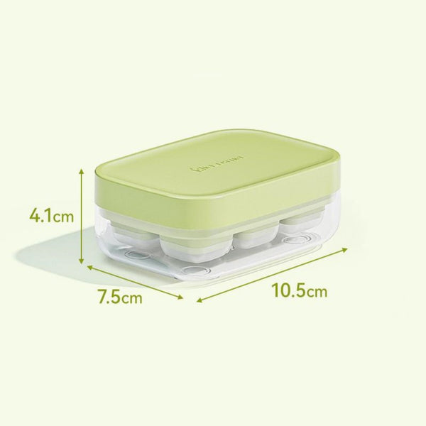 Mini Silicone Ice Cube Mold With Lid