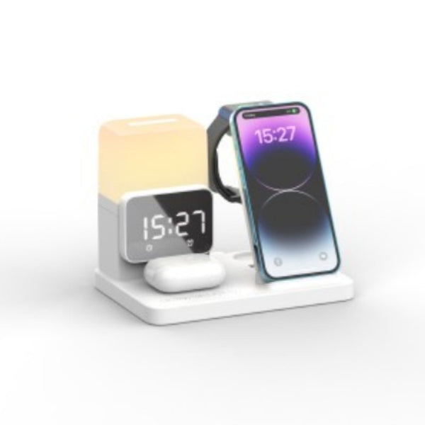 Multi-Functional Night Light Clock Wireless Charger