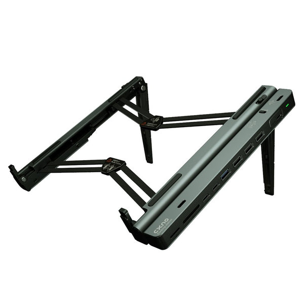 Removable Folding Laptop Stand With Docking Station
