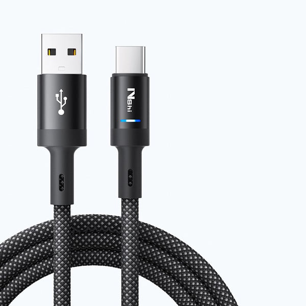 Intelligent Auto Disconnect Type-C Fast Charging Data Cable