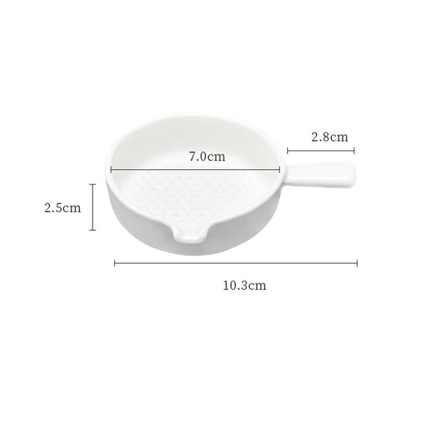 Home Use Grinding Seasoning Dish With Handle