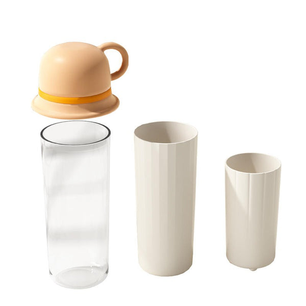 Four-In-One Family Set Travel Rinse Cup
