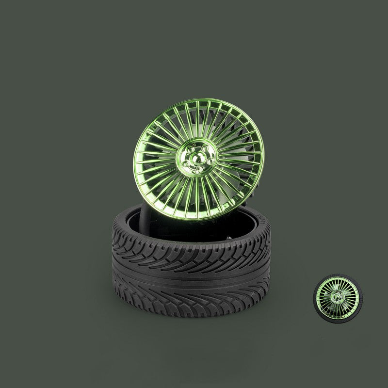 USB Rechargeable Retro-Style Tire Fan – GizModern