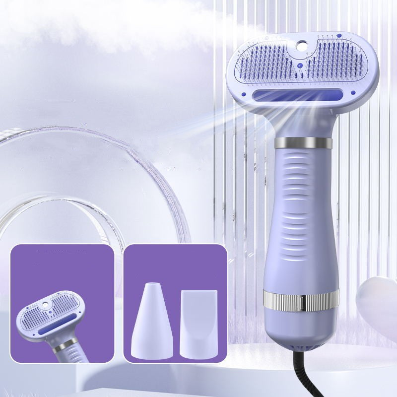View of Pet De-Shedding Spray And Blow-Dry Brush – GizModern