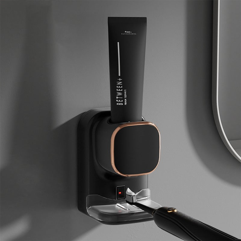 Hands-Free Automatic Toothpaste Dispenser With No Drilling – GizModern