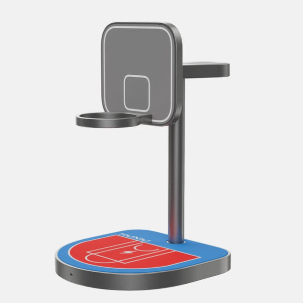 3-in-1 Basketball-Style Magnetic Wireless Charger