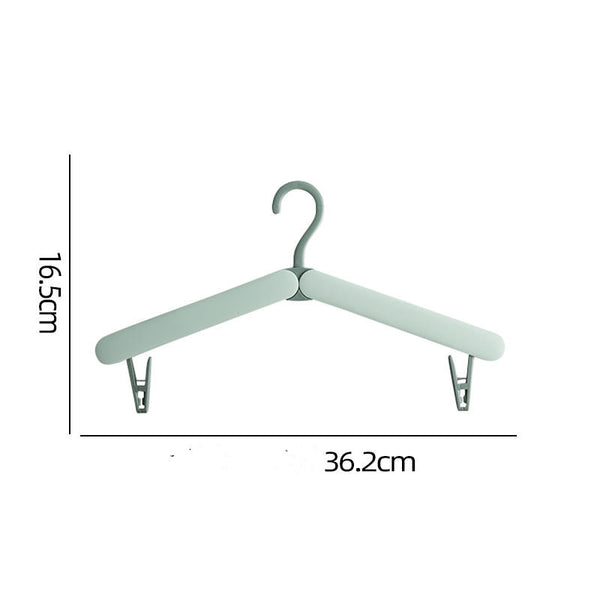 Travel Portable Folding Clothes Hangers (2pcs)