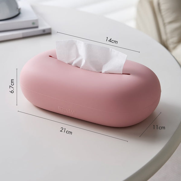 Creamy Soft and Rounded Tissue Box