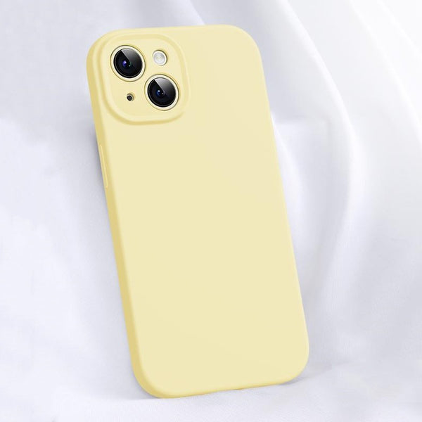 Liquid Silicone Shockproof Phone Case For iPhone 15