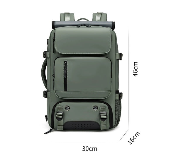 Large Capacity Outdoor Backpack: Stylish Hiking & Sports Rucksack for Short Trips