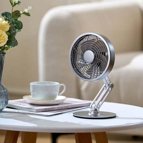 Desktop 360° Rotatable Foldable Metal Mini Fan – GizModern