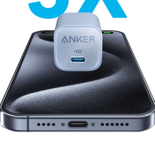 30W Gallium Nitride Charger for iPhone 15 – GizModern