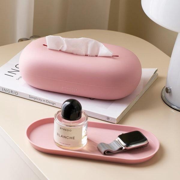 Creamy Soft and Rounded Tissue Box