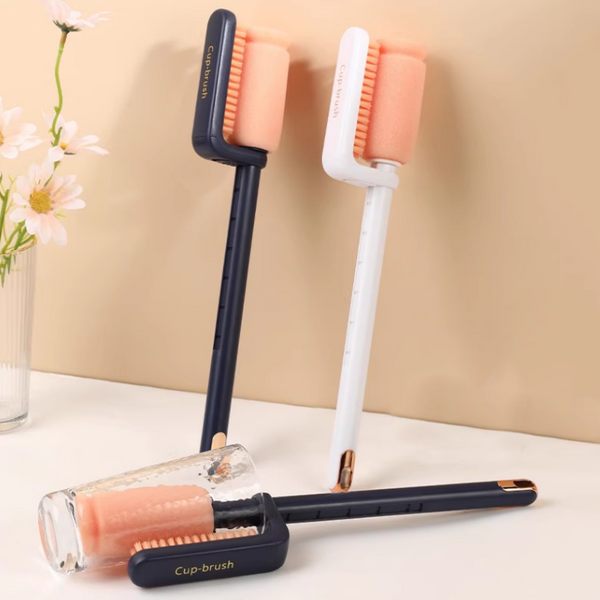 Three-In-One Multifunctional Water Bottle Cleaning Brush