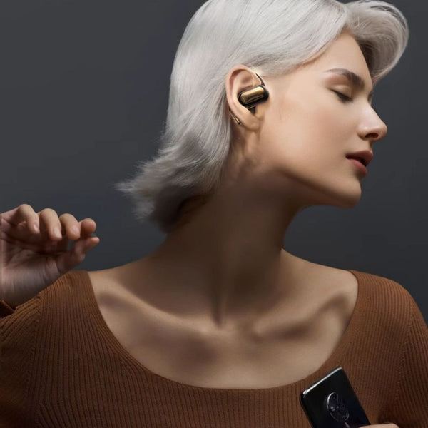 Wireless Noise-Canceling Bluetooth Earbuds With Ear Hooks