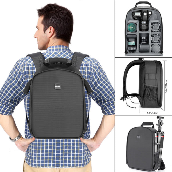 Outdoor Convenient Dual Shoulder Camera Storage Backpack