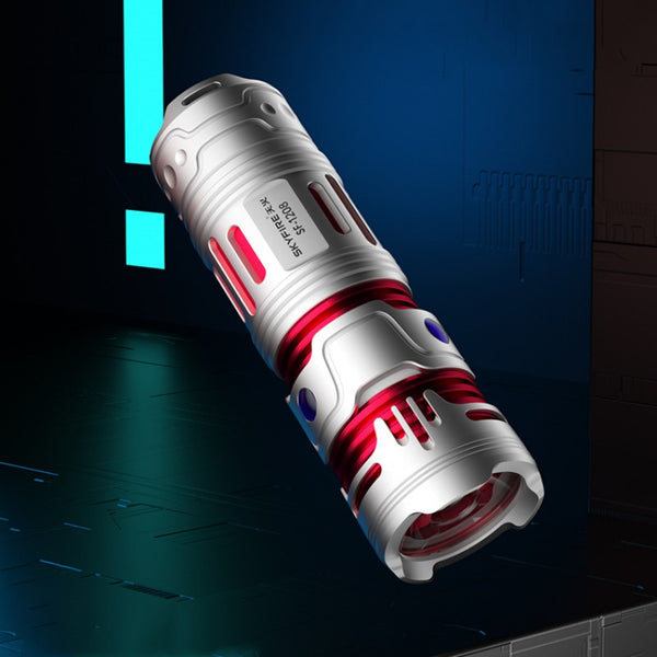 High-Intensity Rechargeable Super-Bright Fingertip Gyro Flashlight ...