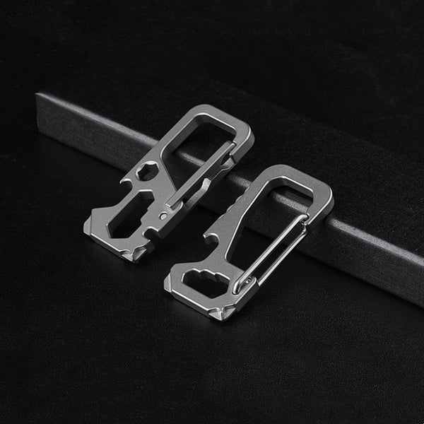 Titanium Alloy Multifunctional Minimalist Keychain Hook