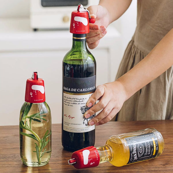 Press-and-Seal Universal Bottle Stopper For Freshness Preservation