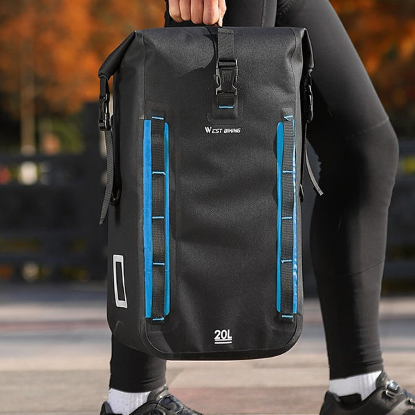 Waterproof Expandable Pannier Bag For Bicycle Rear Seat – GizModern