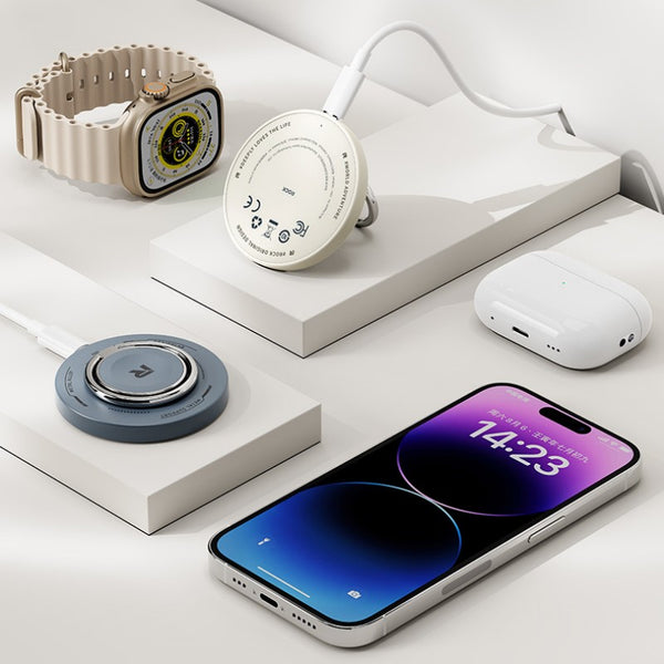 3-in-1 Magnetic Wireless Charging Bracelet Stand