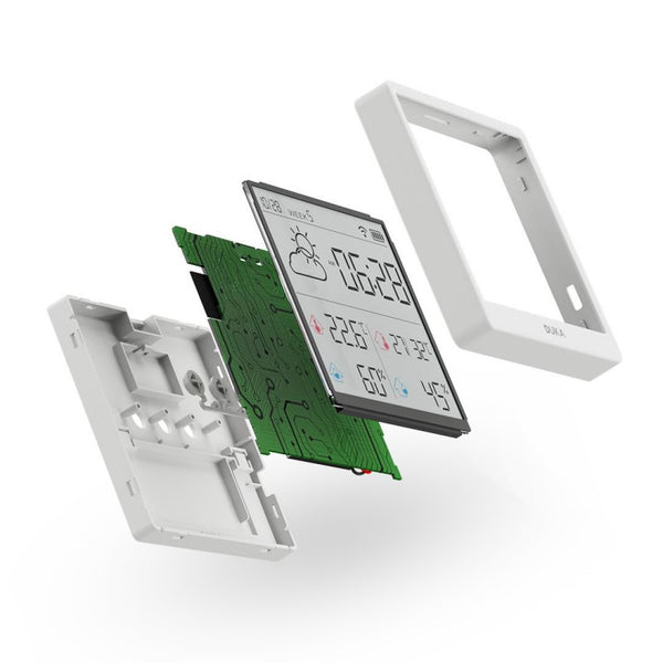 Home Precision Adhesive and Standable Thermohygrometer