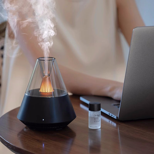 Mist Humidifier With Sleep-inducing Candlelight Aromatherapy – GizModern